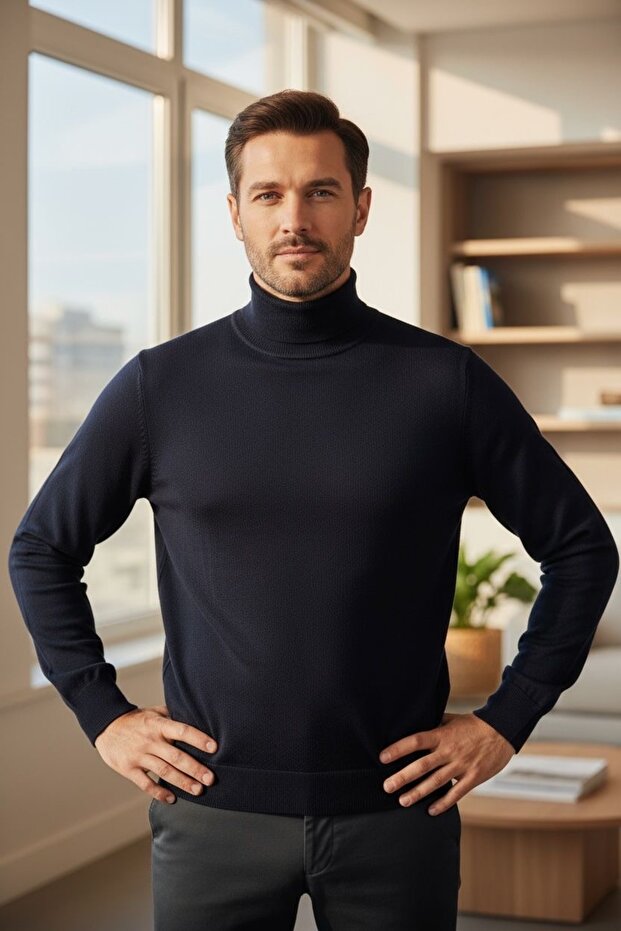 سترة الياقة المدورة - 2