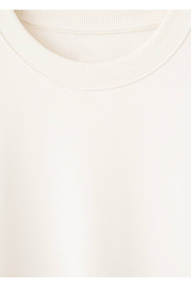 Regular kesim pamuklu sweatshirt - 8