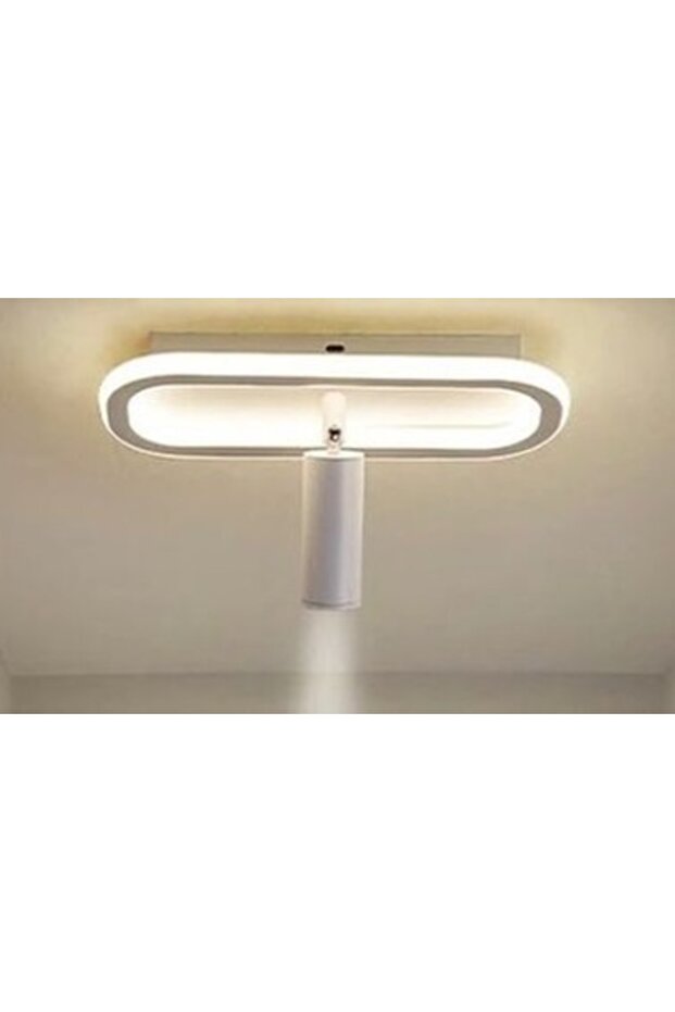40CM SPOTLU ELİPS LED AVİZE PLAFONYER