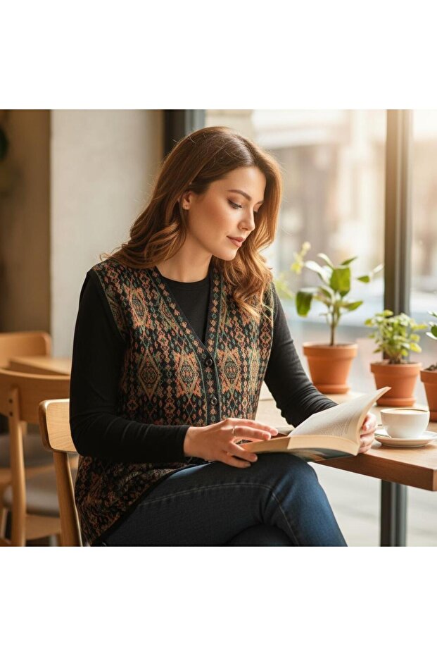 Authentic Patterned Quality Vest - 2