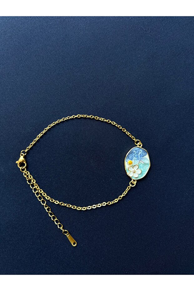 Kelebekli Papatya Bileklik - 1