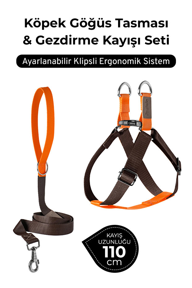 Adjustable Dog Harness and Walking Leash Set | Handmade, Durable, Convenient to Use