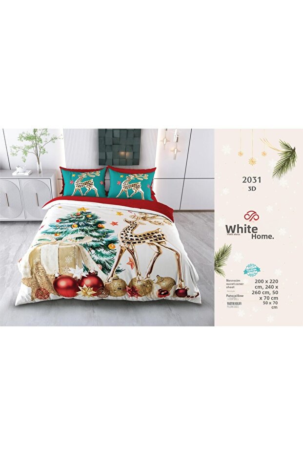 New Year's Bedding Set Christmas Special Series Double Size 2031