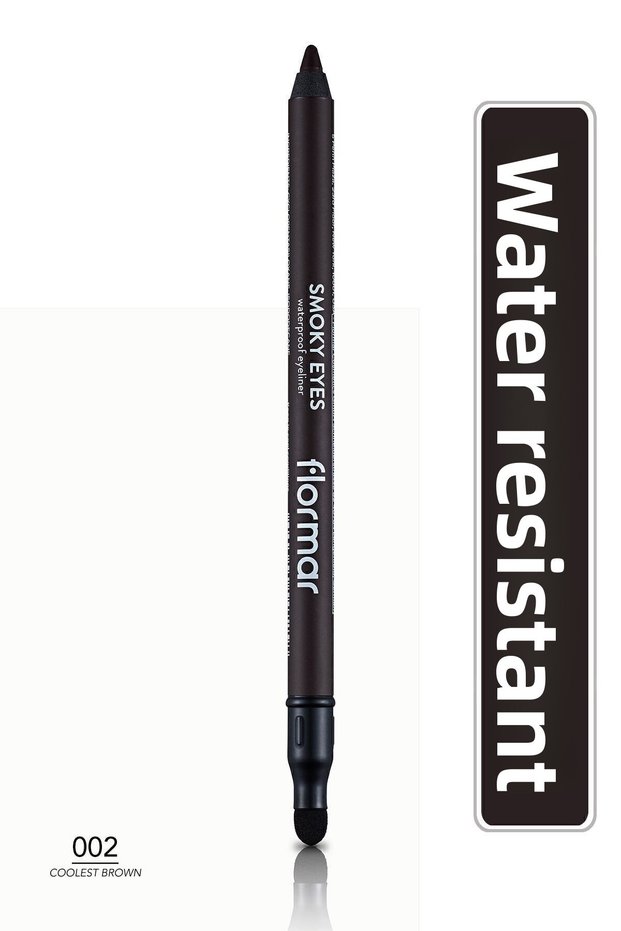 Smokey Eye Pencil (BROWN) - Smoky Eyes Waterproof Eyeliner - 002 Coolest Brown -8690604547258