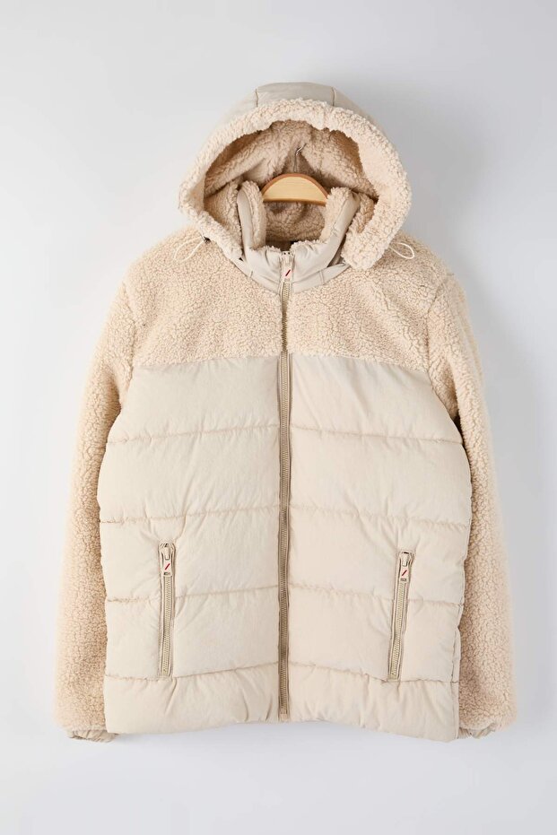 Bej Regular Erkek Mont TMNAW26MO00035 - 5