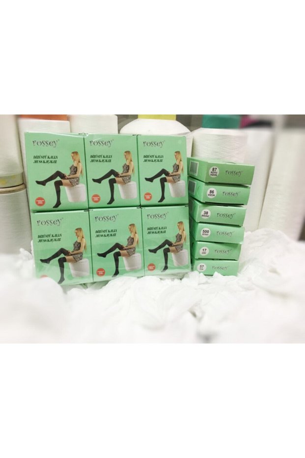 Laptop Elastic Thick (70D) Muss Kaçmaz -Kmk Ten (57)-12 Pairs of Socks