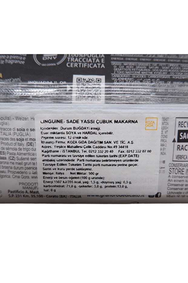 Linguine Dedicato 500 G - 3