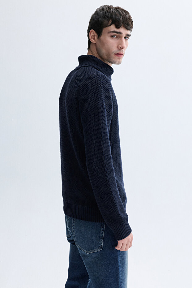 سترة بأزرار وياقة بولو - 3