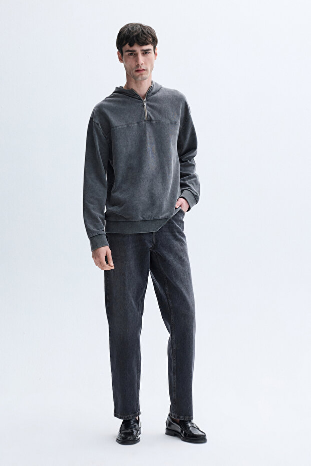 OVERSIZE KAPÜŞONLU SWEATSHIRT - 4