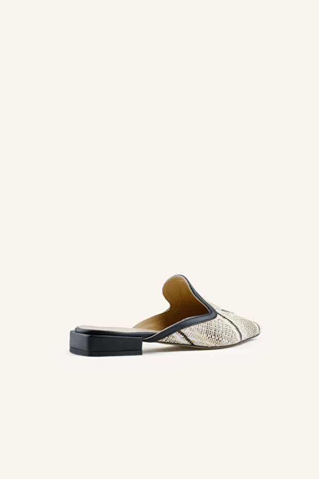 Siyah Hasır Terlik - 4