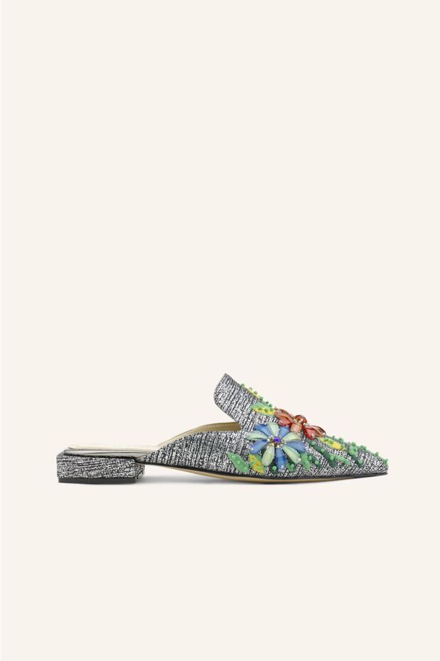 Antrasit Flower Terlik