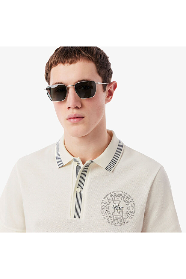 L.12.12 Erkek Regular Fit Krem Polo - 2