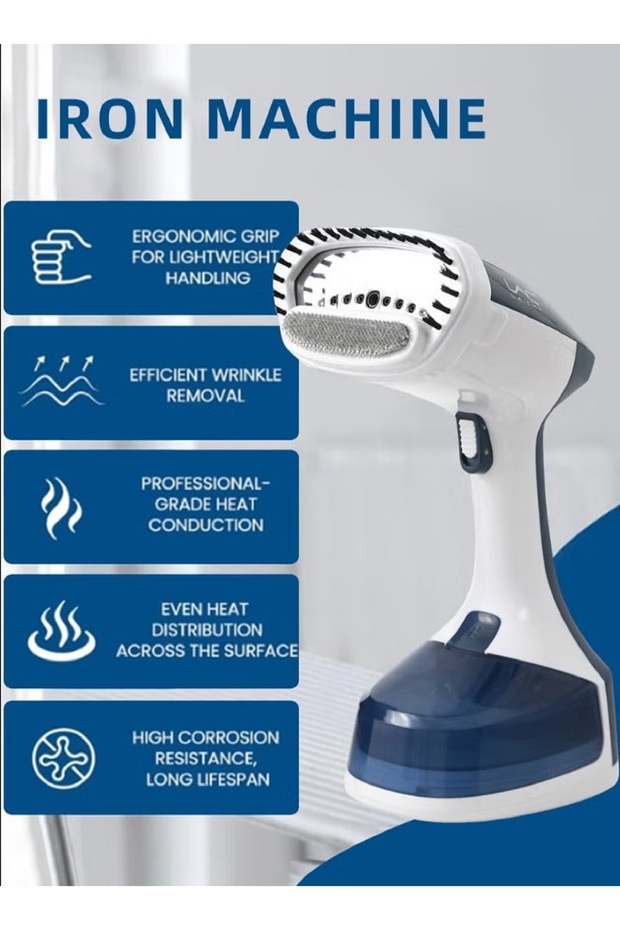 Portable Steam Iron - 1200w
