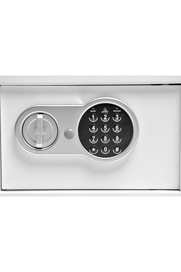 خزنة تجوري فندقية (4.3 كجم) - رمز + مفتاح - 4