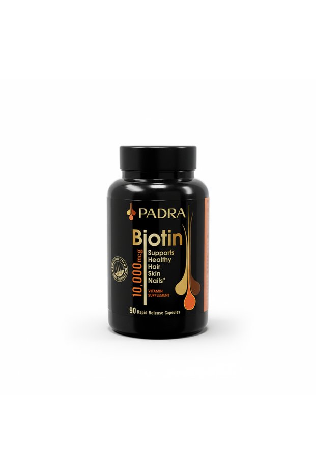 Biotin Supports Healthy Hair Skin Nails 10,000 MCG