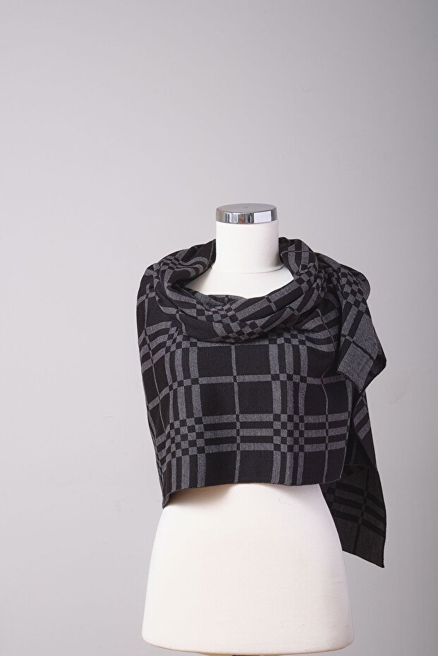 Checkered Shawl - 3