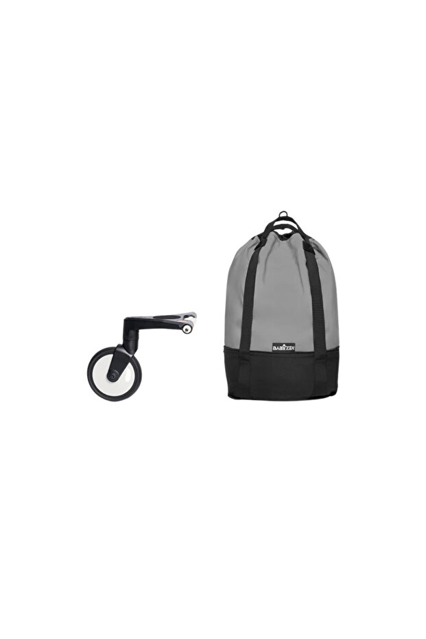 Yoyo2 Stroller Complete Set (Crib 0+, Seat 6+) with Frame and Additional Frame for Yoyo Connect Stroller and Wheeled Bag - Grey - 7