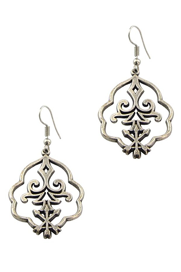 Caucasian Circassian Classic Motif 1 Earring