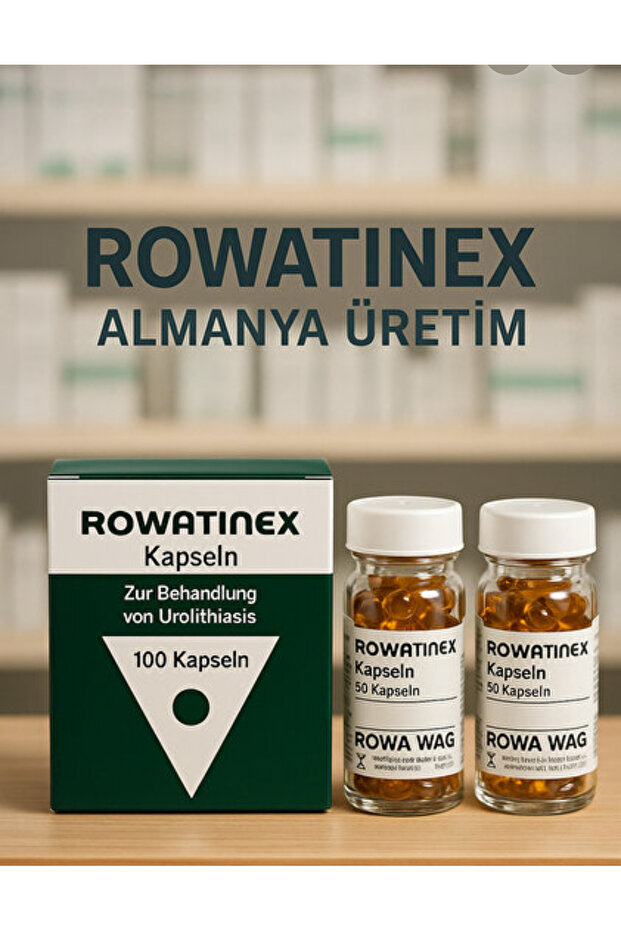 Rowatinex 100 Kapsül Alman 2028 Bitkisel Gıda Takviyesi - 1