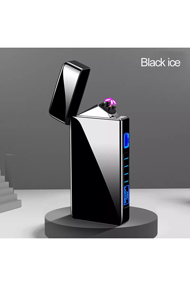 Electric Lighter, halber, Compact, Black - 3