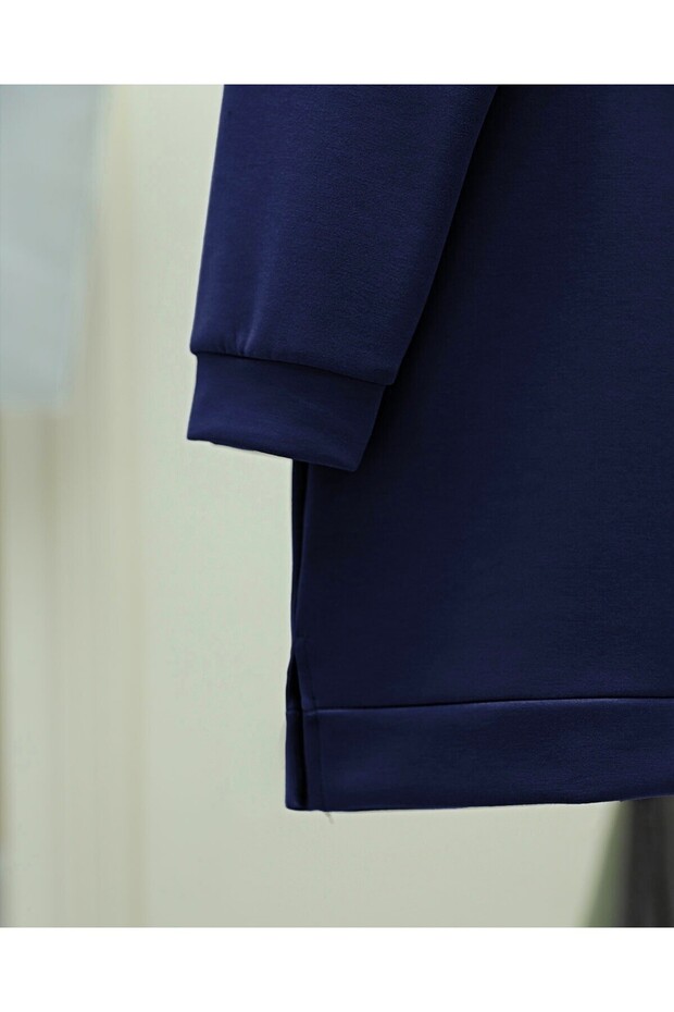 Bird Patterned Stoned Tunic -Laci - 5