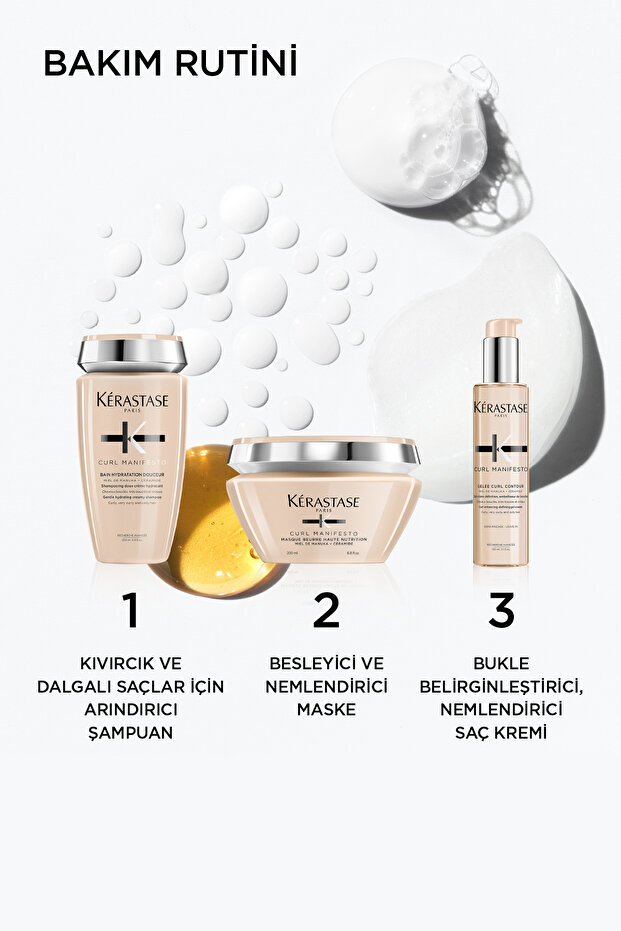 Curl Manifesto Bain Hydratation Douceur Kıvırcık Saçlar Için Besleyici Şampuan 250 ml 250 - 6