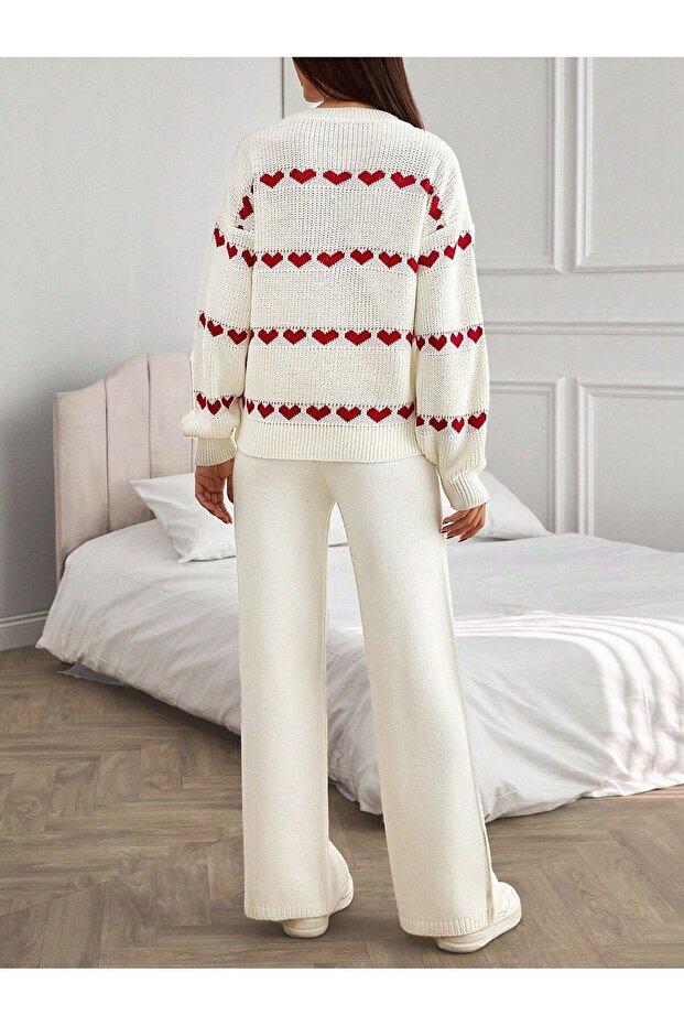 طقم محبوك من LOVE - 7