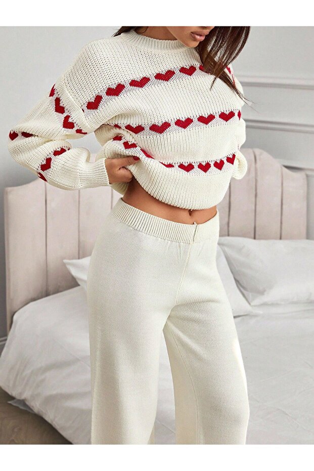 طقم محبوك من LOVE - 5