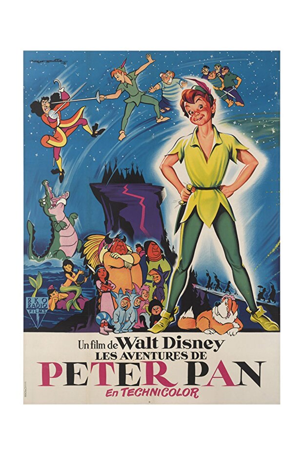 Kağıt Poster  Peter Pan - 1
