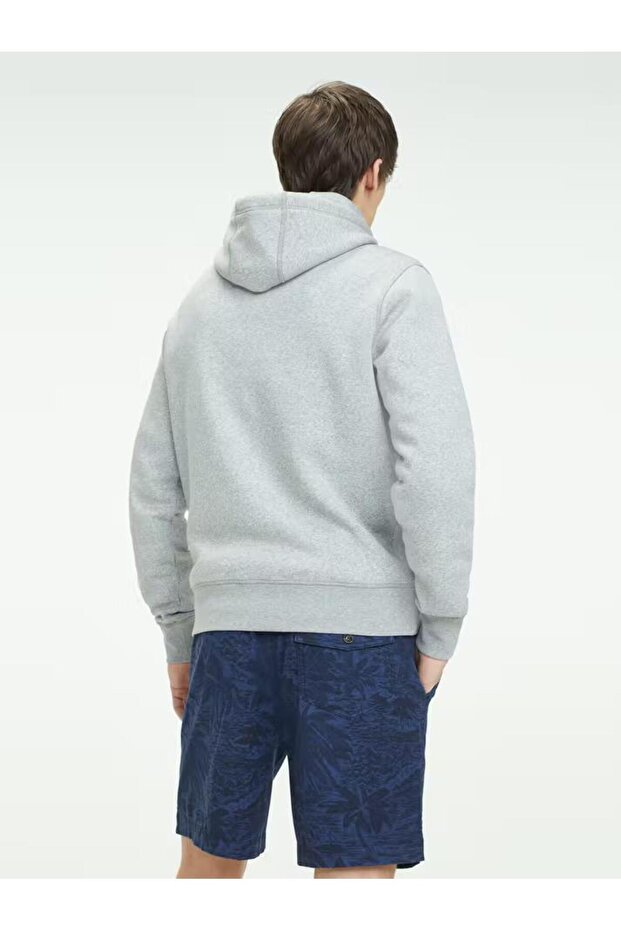 KAPUZENPULLOVER MIT CORE-TOMMY-LOGO - 4