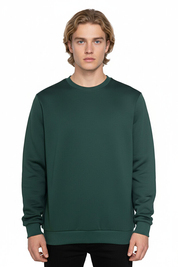 Men's Sweatshirt 100% Cotton Premium Quality Ultra Flexible Soft Regular Fit