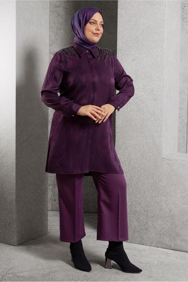 Jacquard Shirt Tunic 20638