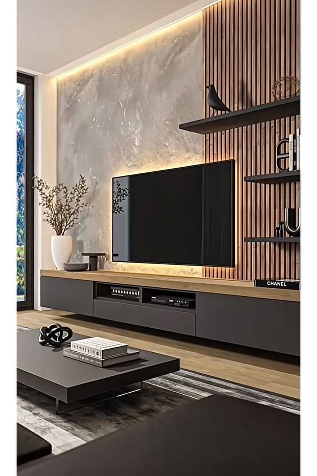 AKUSTİK KEÇELİ PANEL TEAK - 2