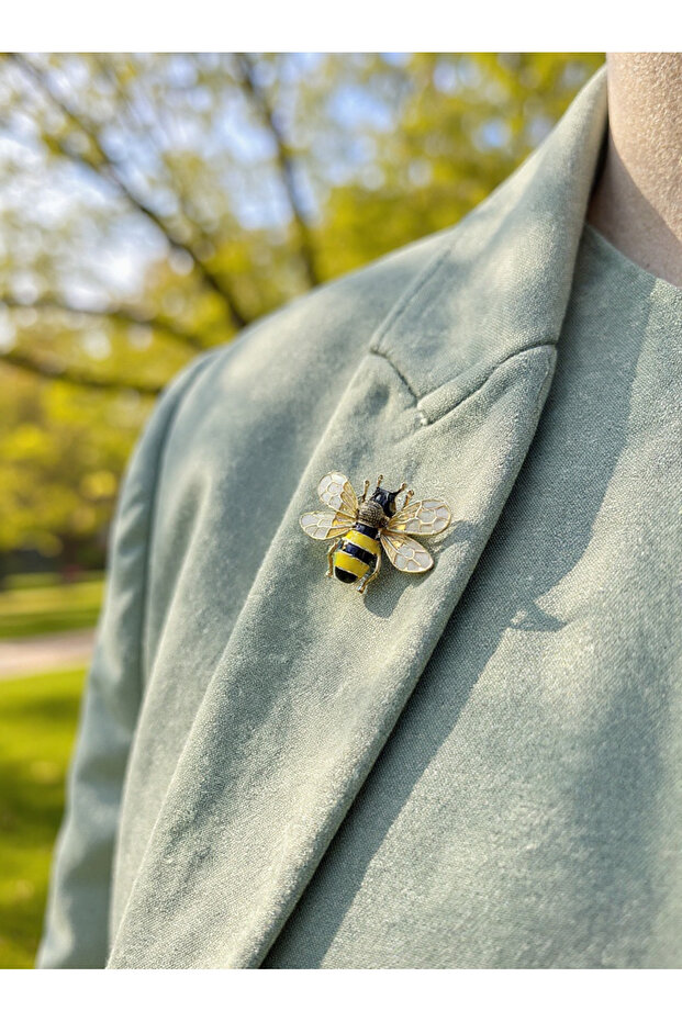 Broş Arı Kadın Broş - 1