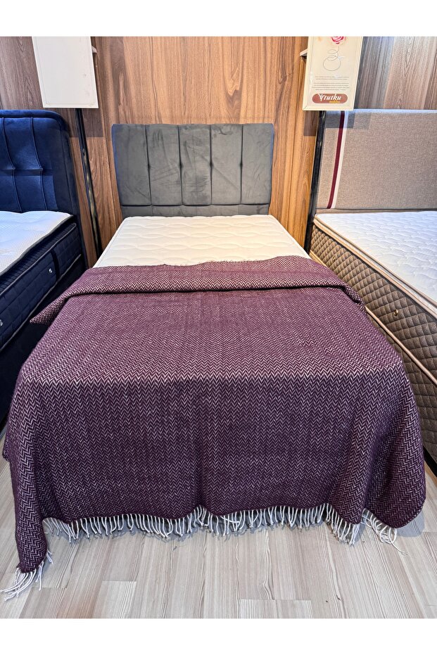Wool Blanket Single Size 100% Wool - 3