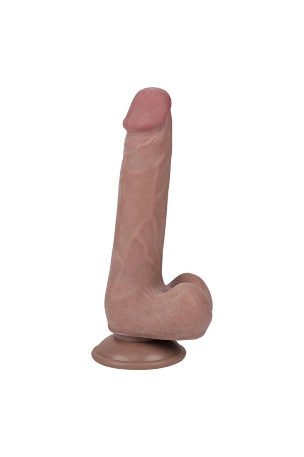 DOUBLE LAYER DİLDO 3D GERÇEK TEN DOKU - 8