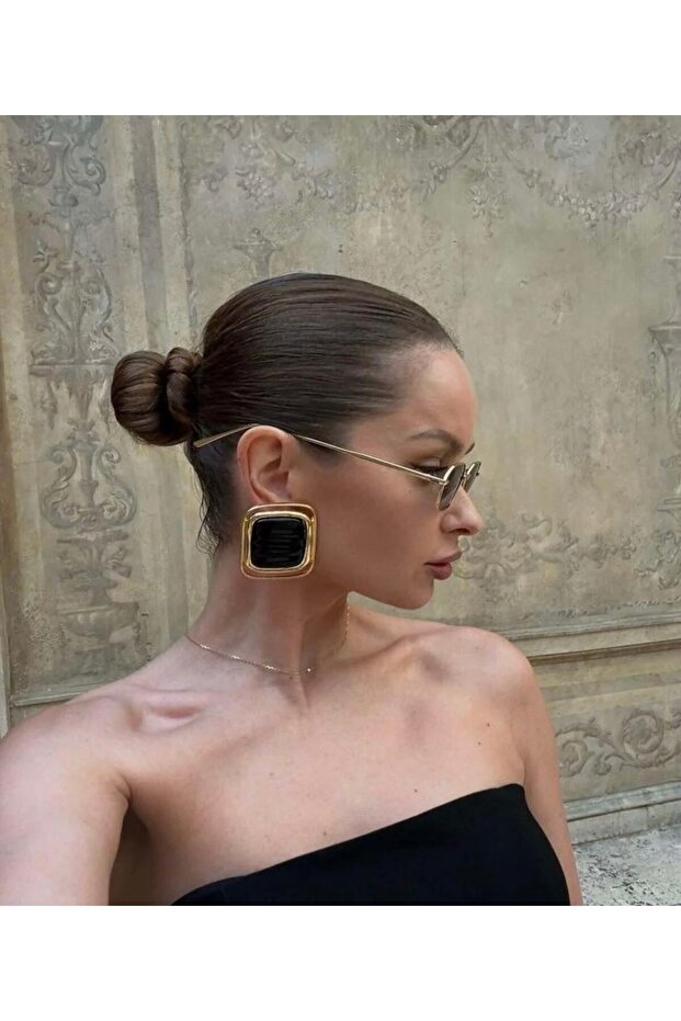 Çelik Hailey Küpe - 4