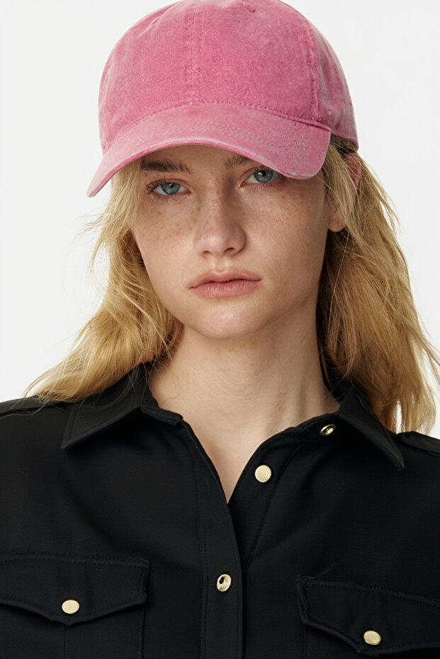 Pembe eskitme şapka - 1