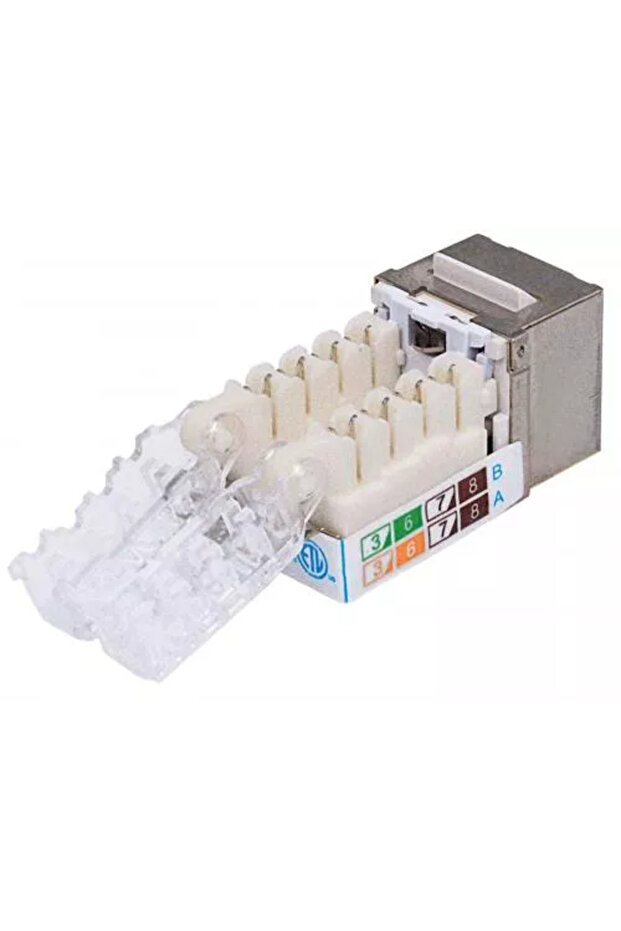 Conector Keystone CAT6a RJ45 mama - 3