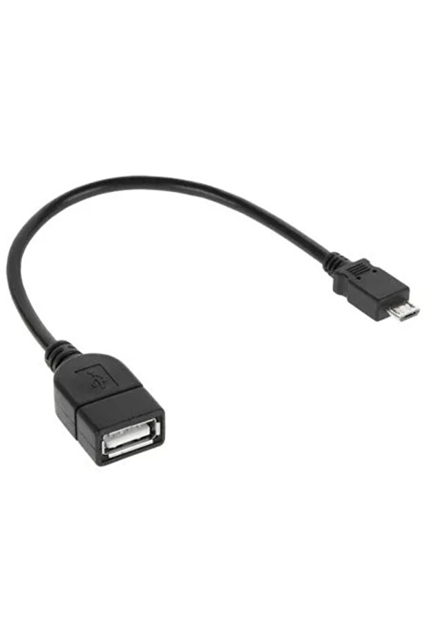 Cablu adaptor OTG USB mamă la micro USB - 1