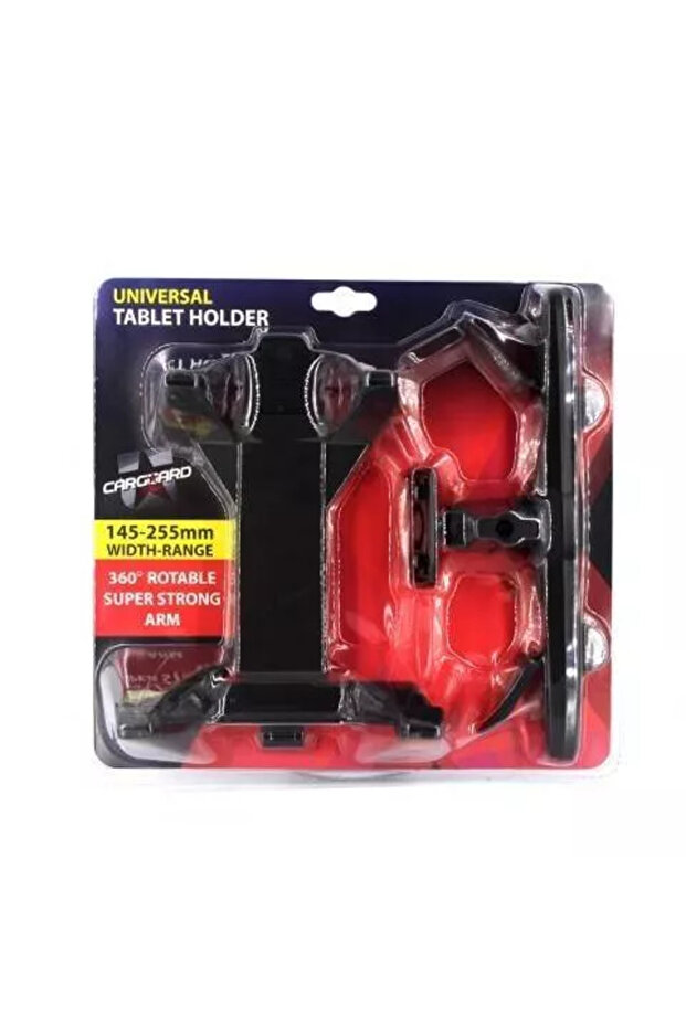 Universal tablet holder with headrest mounting system - 3