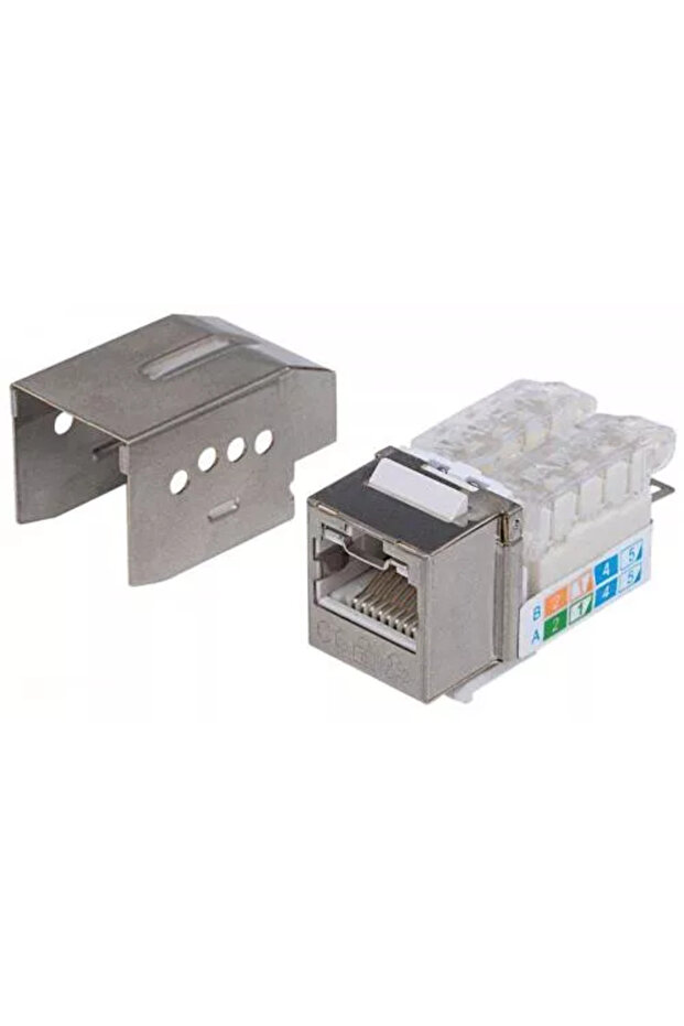 Conector Keystone CAT6a RJ45 mama - 1