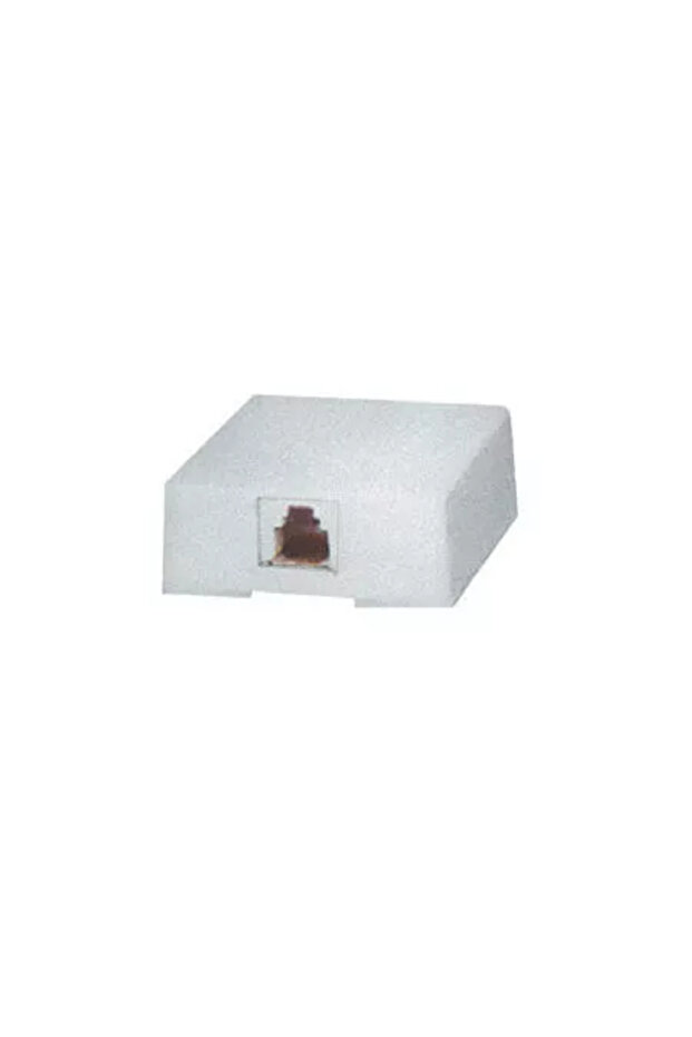 RJ45 8p8c white CAT5 socket - 1
