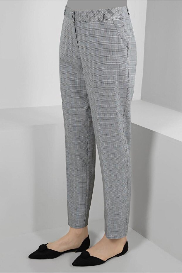 بنطلون كلاسيكي منقوش 70531 - 3