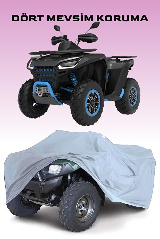 Segway Snarler AT6S E ATV علامة تجارية مقاومة للماء - رمادي