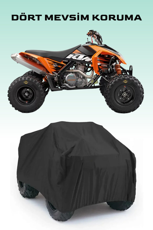 KTM 525 XC ATV ماركة مقاومة للماء - أسود