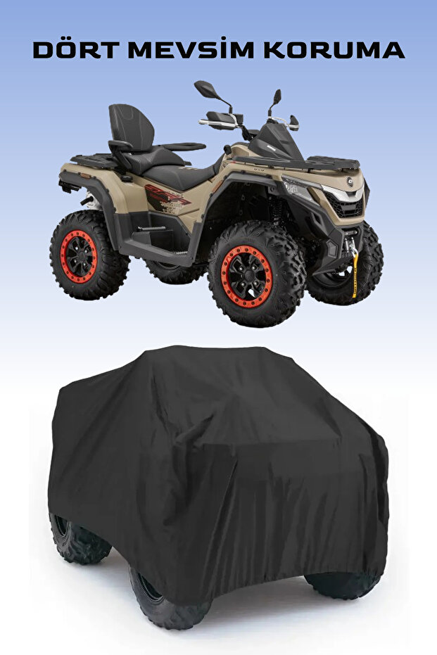 Kuba Hussar 220 ATV WATERPROOF BRAND - BLACK