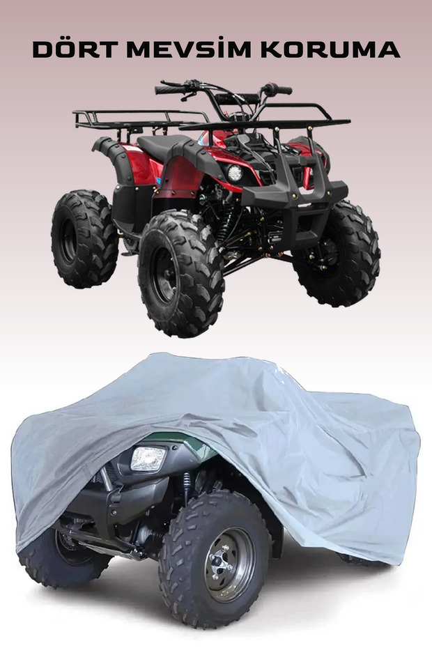 Yuki YK200-T3 Tract ATV Compatible WATERPROOF BRAND - GRAY