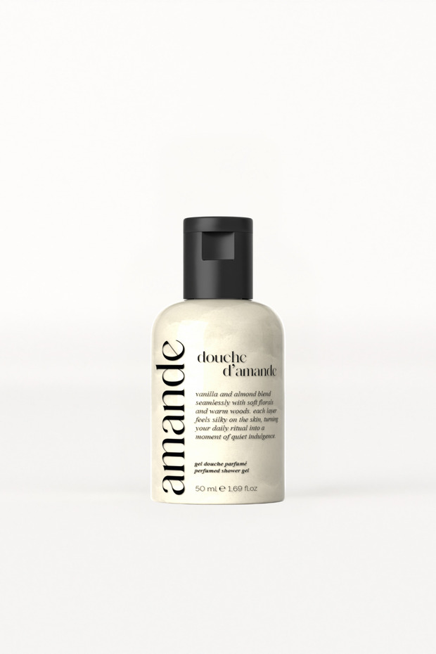 D'Amande Travel Size Shower Gel 50 ml I Vegan Formula