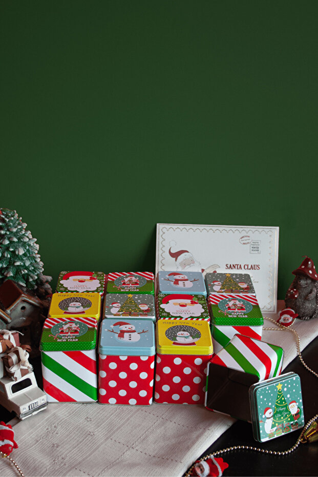 12'li Display Kutu Set Köşeli - 5